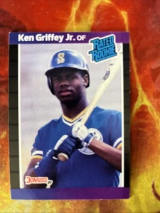 1989 Donruss Ken Griffey Jr. #33 RC RR Rated Rookie - Bild 1 von 2