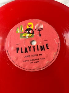 JESUS LOVES ME Playtime Records 78 rpm Childen Of The Heavenly KingVinyl VG R-15 - Foto 1 di 2