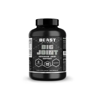 Beast Big Joint Glucosamine + Chondroitin Turmeric Curcumin Capsules 30 Servings - Picture 1 of 13
