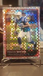 2006 Bowman Chrome X-Fractor /250 Reggie Wayne #123 - Picture 1 of 3