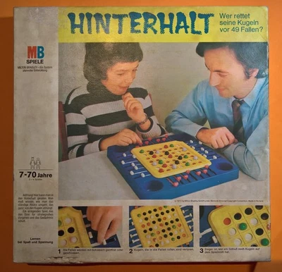 MB SPIELE HINTERHALT (Vollständig) Wer rettet seine Kugeln vor 49 Fallen? (1972) - Bild 1 von 4