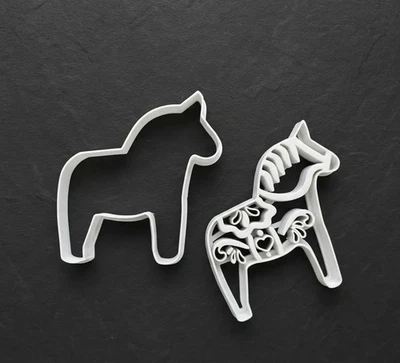 Ausstechform Dala Pferd Ausstecher Schweden Motiv für Backen und Basteln - Bild 1 von 4