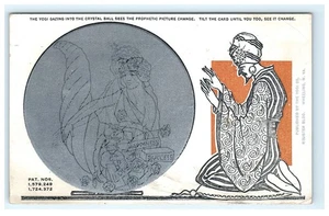 Bola de cristal Yogi adivino animada inclinación vista ruedas con VA - Imagen 1 de 2