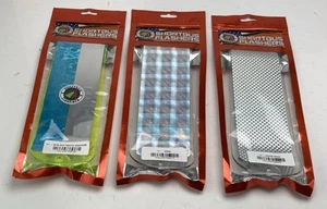 3 Shortbus Flashers 11" Fishing Disco, Silver Scale, Blue Twisted Addiction - Imagen 1 de 6