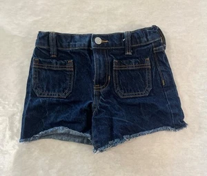 OLD NAVY Classic Denim Cut Off Shorts Girls Size 6 High Rise Never Worn Pockets - Picture 1 of 7