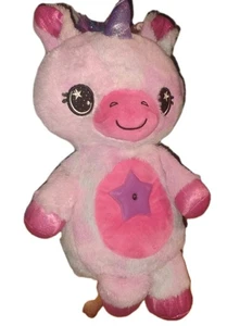Star Belly Dream Lites Magical Rosa Lila Einhorn Stofftier Night Stars  - Bild 1 von 10
