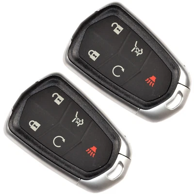 2-Pack HQRP Fernbedienung Schutzhülle Shell Fob für Cadillac Ats Cts CT6 SRX XTS - Bild 1 von 4