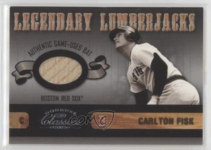 2003 Donruss Classics Legendary Lumberjacks /325 Carlton Fisk #LLJ-32 HOF