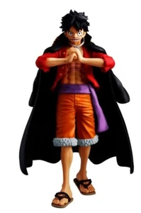 ONE PIECE STATUA MONKEY D. LUFFY FIGURE BANPRESTO THE SHUKKO 14 CM RUFY NUOVO - Foto 1 di 3