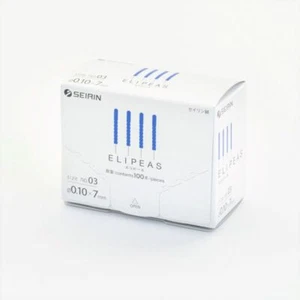 Seirin Akupunktur ELIPIEN 100 Stück Nadeln 7 mm verschiedene Made in Japan - Bild 1 von 10