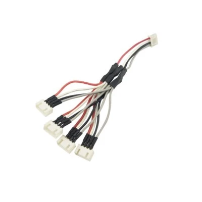 11,1 V Lipo Li-Ion Li-Poly 4 in 1 Multi Akku Ladegerät Netzteil 4-Wege Kabel - Bild 1 von 4