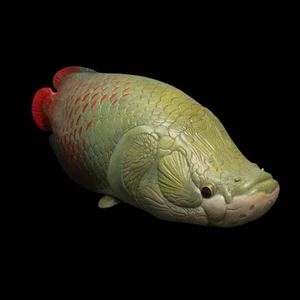 【En Stock】 Animal Cuerpo Celestial Arapaima gigas Pirarucu Arapaima Pez Estatua - Imagen 1 de 3