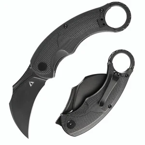 CMB Claw Karambit Falcon C01B G10 Handle AUS-10 Steel Tactical Folding Knife EDC - Picture 1 of 5