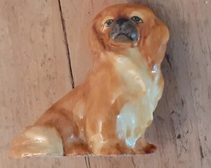 ROYAL WORCESTER PEKINESE (SITTING) - RW3034 - DORIS LINDNER. - Picture 1 of 12