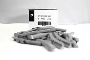 100 Pcs CLIP-ON WHEEL WEIGHT BALANCE P STYLE 1.75 oz - Picture 1 of 5