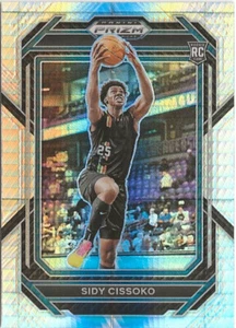 2023-24 Panini Prizm Sidy Cissoko Silver Prizm SP RC San Antonio Spurs France - Picture 1 of 1