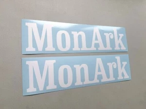 MonArk Boat Decals SET OF 2 Vinyl Decal Stickers - Picture 1 of 5