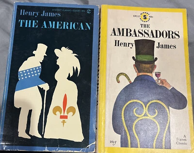 The Ambassadors (1960) & The American (1963) By Henry James A Signet Books Foto 1 de 4