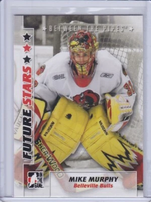 Mike Murphy 2007 Between The Pipes Hockey Card 40 Grade MT - Image 1 of 2