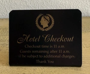 Caesars Palace Zimmer Tisch Kasse Schild - Bild 1 von 7
