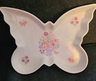Country Bouquet Ceramic Butterfly Dish