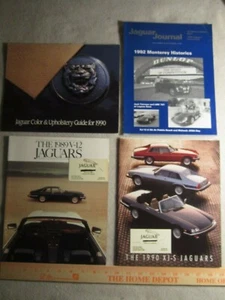 JAGUAR FACTORY DEALER BOOKLETS & Jaguar Journal 1989-90-92 etc. - Picture 1 of 12