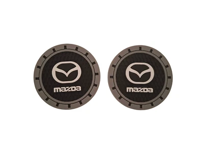 Accesorios Coche Logo Posavasos Silicona Portavasos Inserto Antideslizante para Mazda Foto 1 de 2