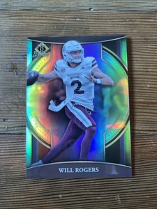 2022 Bowman U #BI-10 Will Rogers - Mississippi State Invicta Refractor Rookie