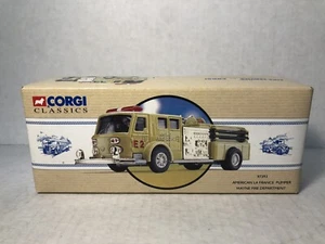 Corgi American La France Wayne NJ Fire Dept. Truck 1:50 Diecast - Picture 1 of 12