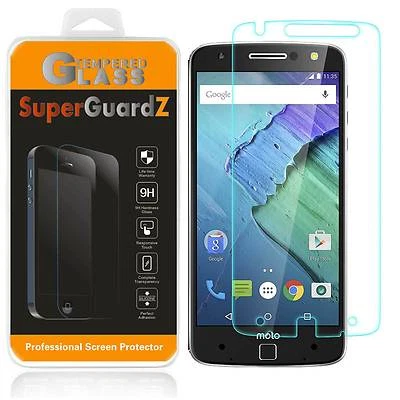 3X SuperGuardZ® Tempered Glass Screen Protector For Motorola Moto Z Force Droid - Image 1 of 4