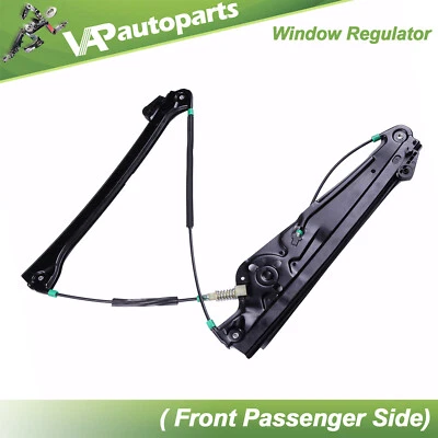 For BMW 745i 745Li 750i 750Li 760i Window Regulator Front Right w/o Motor - Image 1 of 4