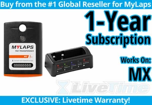 Transpondedor recargable MyLaps TR2 MX (motocross) con suscripción de 1 año - Imagen 1 de 7