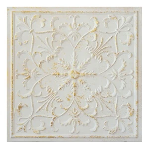 DIY metallic ceiling tile, Easy to Install PVC Panels, for HOTEL PL70 DCGW 10pcs - Picture 1 of 20
