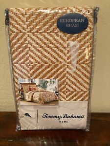 NWT Tommy Bahama Home SHAM~26" x 26" Square EUROPEAN EURO~Kamari~Woven look~NEW