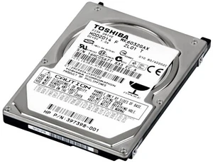 Toshiba 60GB Hard Drive MK6032GAX 5400 RPM 8MB ATA 2.5" - Picture 1 of 3