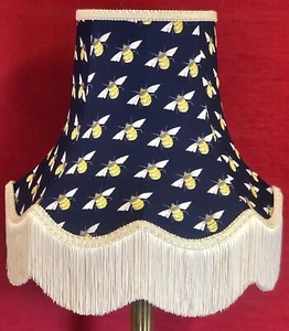 Manchester Bees Lampshades To Match Cushion Covers Curtains Duvets Quilts Blinds - Picture 1 of 5