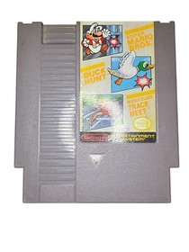Vintage Super Mario Bros. / Duck Hunt / World Class Track Meet NES Untested