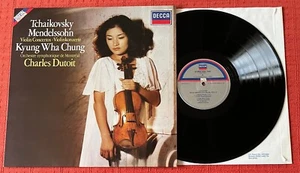 TCHAIKOVSKY MENDELSSOHN VIOLIN CONCERTOS - UK VINYL LP RECORD - KYUNG WA CHUNG - Bild 1 von 10