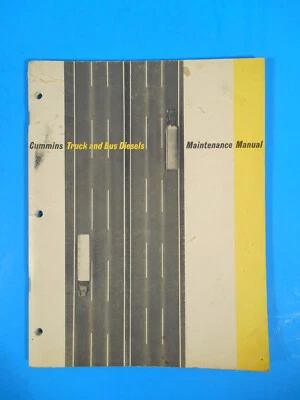 1965 Cummins Truck and Bus Diesels Maintenance Manual - Image 1 of 3