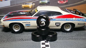 "XPG" URETHANE SLOT CAR TIRES 2pr PGT-21104 fit SCALEXTRIC FORD FALCON XB GT