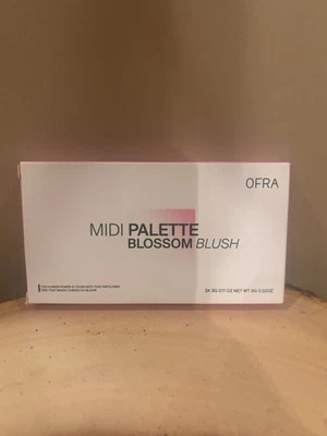 Ofra Cosmetics Midi Palette Blossom Blush Highlighter Wet Or Dry Cheek Kit - Image 1 of 3