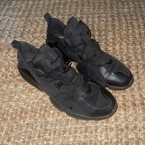 Scarpe sneakers Nike Air Max Infinity 2 uomo taglia 12 triple nere antracite usate