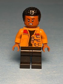 Lego Star Wars Minifig sw0676 - Finn - Light Scratches/Cracks On BOTH SIDES