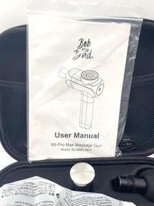Bob and Brad Massagepistole X6-Pro Max schwarz - Bild 1 von 3