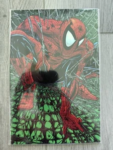 2025 Spider-Man 1 NM MX VIRGIN Foil Panini Exclusive McFarlane Torment 1000 Key - Bild 1 von 1