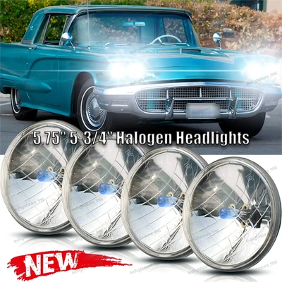 Faro 5.75" 5-3/4" H5001 H5006 para Ford Thunderbird Torin LTD Custom 500 Foto 1 de 4