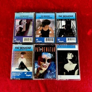 Pat Benatar Cassette Lot Best Shots Heat Night Crimes Time Get Nervous True Love - Bild 1 von 4