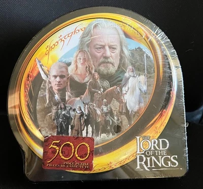 Lord Of The Rings Flight Of Plains Men 500 Piece Puzzle New-Sealed Hasbro - Image 1 of 2