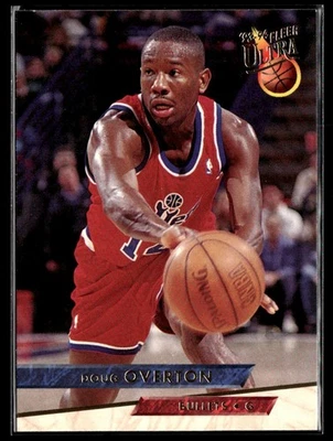 1993-94 Fleer Ultra Doug Overton Washington Bullets #358 - Image 1 of 2