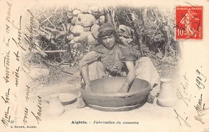Algérie - Fabrication de couscous - Ed. J. Geiser 23 - Picture 1 of 2